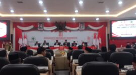 Foto : Sidang paripurna DPRD Pamekasan mendengarkan pidato kenegaraan Presiden Republik Indonesia Prabowo Subianto di gedung DPRD Pamekasan pada Kamis (14/8)