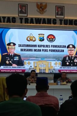 Awali Tugas, Kapolres Pamekasan AKBP Wahyu Hidayat Ajak Media Jadi Mitra Jaga Kamtibmas