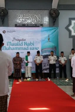 Teladani Akhlak Rasulullah, 250 Warga Binaan Lapas Narkotika P’amekasan Peringati Maulid 1448 Hijriyah