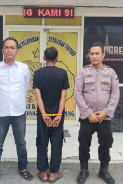 Kurang dari 24 Jam, Polsek Balongpanggang Amankan Terduga Pelaku Pencurian Di Masjid Surabaya