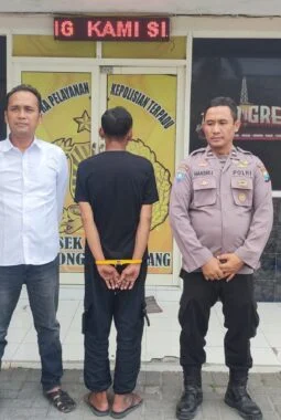 Kurang dari 24 Jam, Polsek Balongpanggang Amankan Terduga Pelaku Pencurian Di Masjid Surabaya